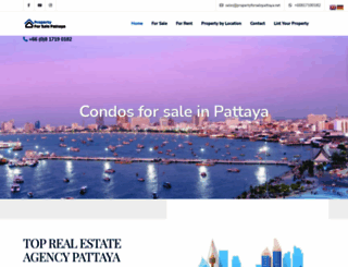 propertyforsalepattaya.net screenshot