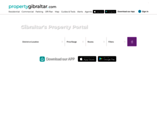 propertygibraltar.com screenshot