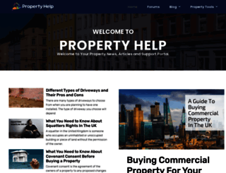 propertyhelp.uk screenshot