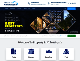 propertyinchhattisgarh.com screenshot