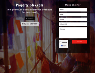 propertyindex.com screenshot