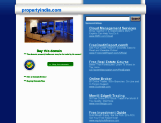 propertyindia.com screenshot