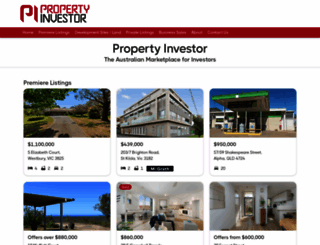 propertyinvestor.com.au screenshot