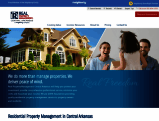 propertymanagementcentralar.com screenshot
