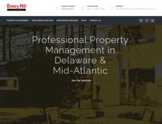propertymanagementdelaware.com screenshot