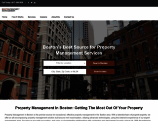 propertymanagementinboston.com screenshot