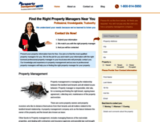 propertymanagementmatch.com screenshot