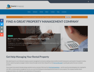 propertymanagementreviews.org screenshot