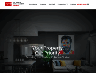 propertymanagementto.com screenshot