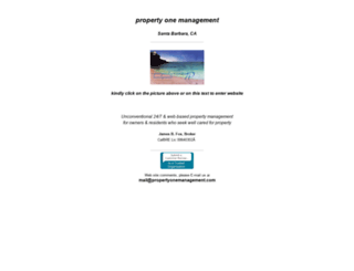 propertyonemanagement.com screenshot