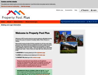propertypoolplus.org.uk screenshot