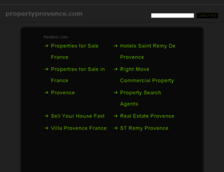 propertyprovence.com screenshot