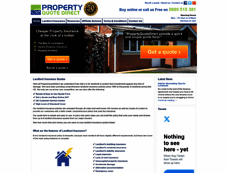 propertyquotedirect.co.uk screenshot