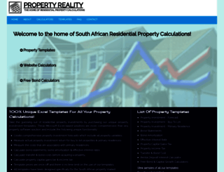 propertyreality.co.za screenshot