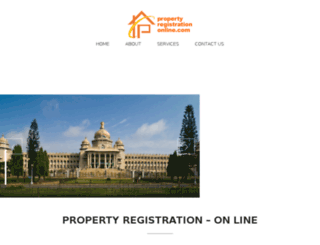 propertyregistrationonline.com screenshot