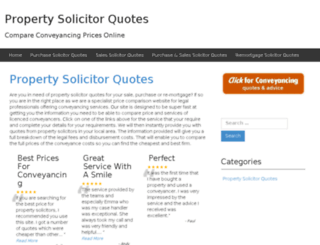 propertysolicitorquotes.co.uk screenshot