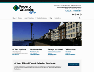 propertyvaluationsnsw.com.au screenshot