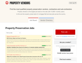 propertyvendors.net screenshot