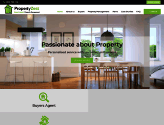 propertyzest.com.au screenshot