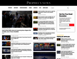 prophecy.news screenshot