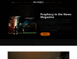 prophecyinthenews.com screenshot
