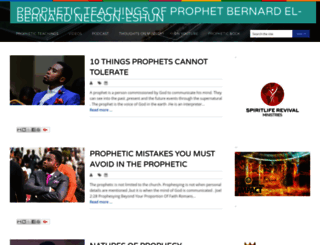 prophetbernardelbernard.blogspot.com.ng screenshot