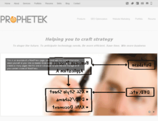prophetek.com screenshot