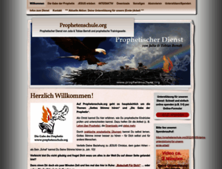 prophetenschule.org screenshot