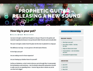 propheticguitar.com screenshot