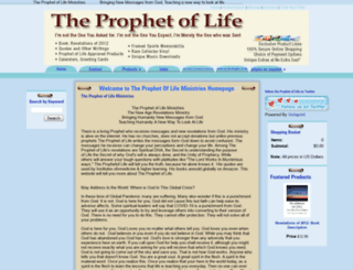 prophetoflife.com screenshot