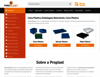 proplast.com.br screenshot