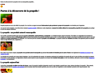 propolis-propolis.net screenshot