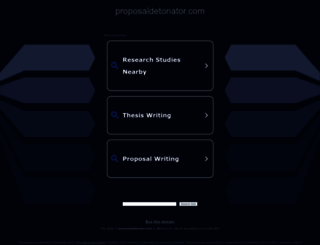 proposaldetonator.com screenshot