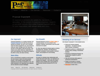 proposalexponent.com screenshot