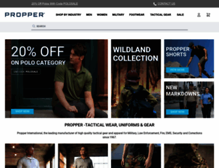 propper.com screenshot