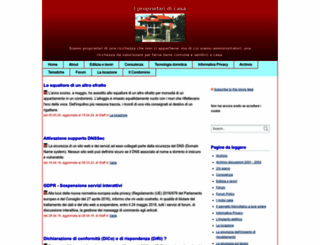 proprietaricasa.org screenshot