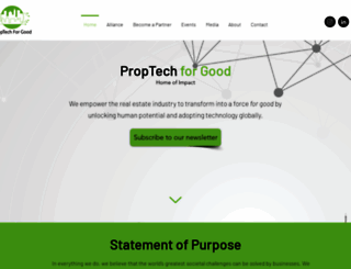 proptechforgood.com screenshot