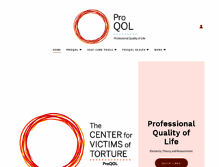 proqol.org screenshot