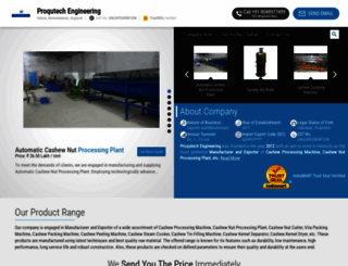 proqutech.co.in screenshot