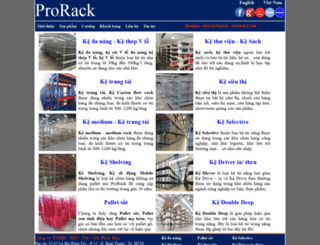 prorack.com.vn screenshot