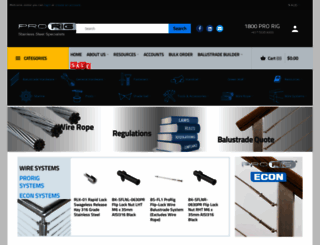 prorig.com.au screenshot