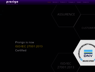 prorigosoftware.com screenshot