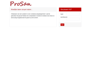 prosan.org screenshot