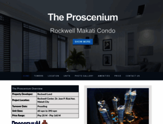 prosceniumrockwellmakati.com screenshot