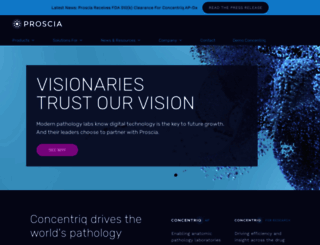 proscia.com screenshot