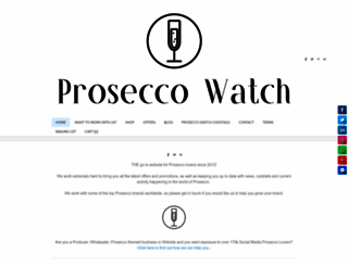 proseccowatch.co.uk screenshot