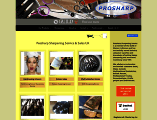 prosharp.co.uk screenshot