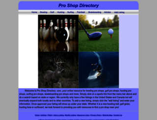 proshopdirectory.com screenshot