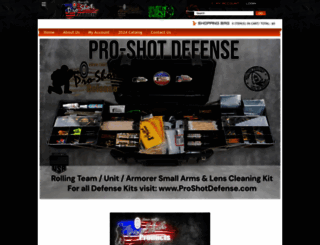 proshotproducts.com screenshot