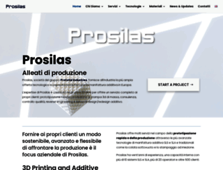 prosilas.com screenshot